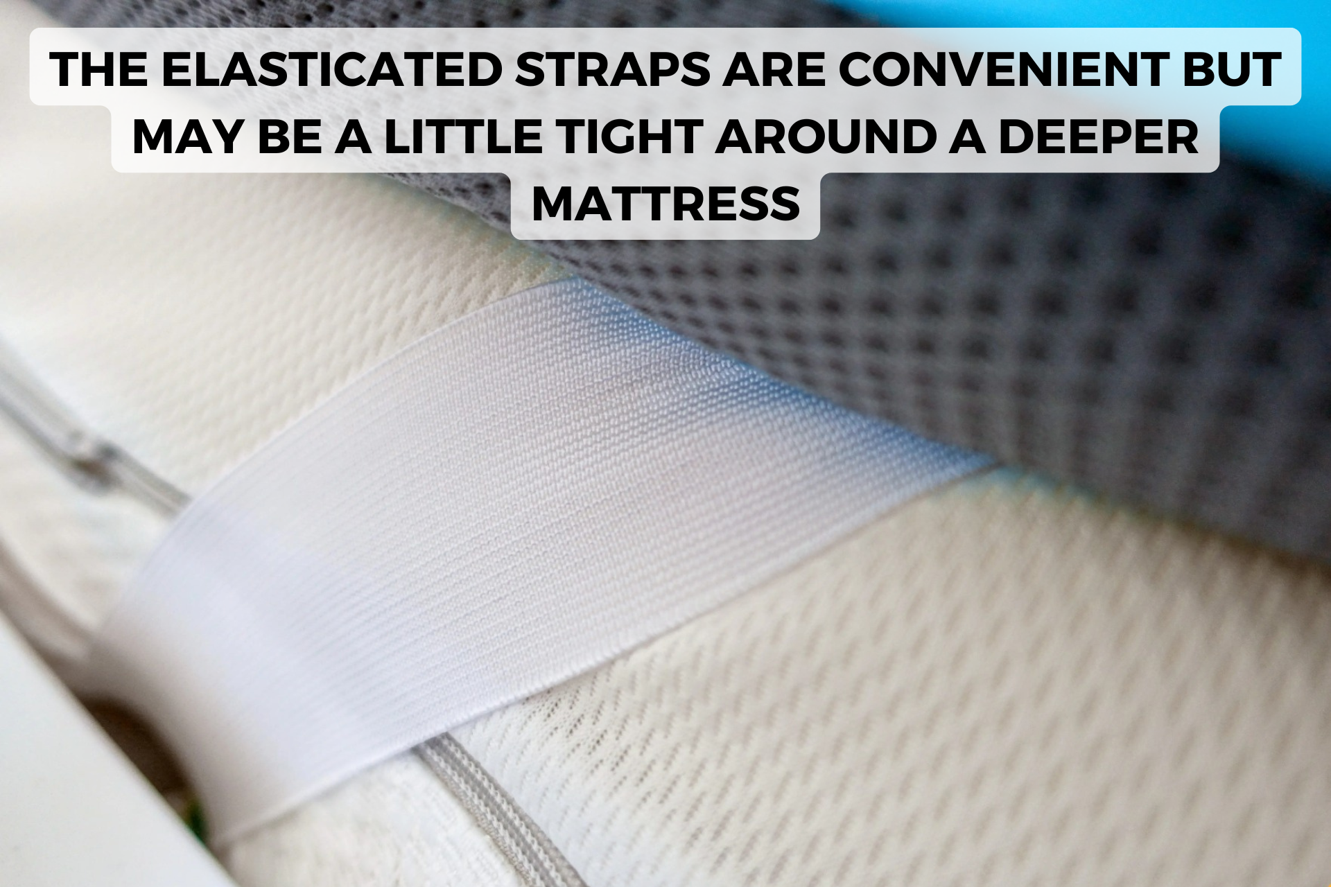 Simba mattress topper straps